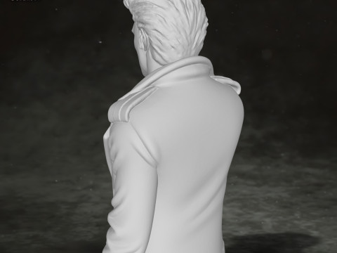 Edward Cullen Twilight Robert Pattinson Figures Custom Action 3D print model Modello di stampa 3D