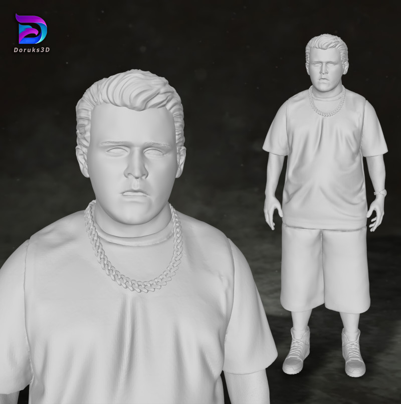 Dudley Dursley Harry Potter Action Figures Custom Action 3D print model 3D Принт Модель .c4d .max .obj .3ds .fbx .stl .blend 
