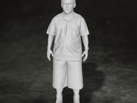 Dudley Dursley Harry Potter Action Figures Custom Action 3D print model 3D Принт Модель