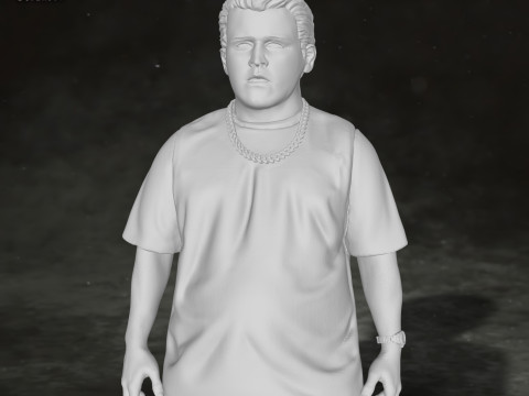 Dudley Dursley Harry Potter Action Figures Custom Action 3D print model 3D Принт Модель