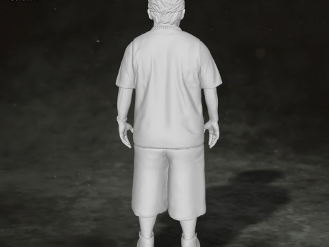 Dudley Dursley Harry Potter Action Figures Custom Action 3D print model 3D Принт Модель
