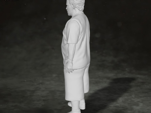 Dudley Dursley Harry Potter Action Figures Custom Action 3D print model 3D Принт Модель