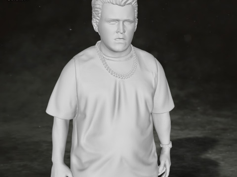 Dudley Dursley Harry Potter Action Figures Custom Action 3D print model 3D Принт Модель