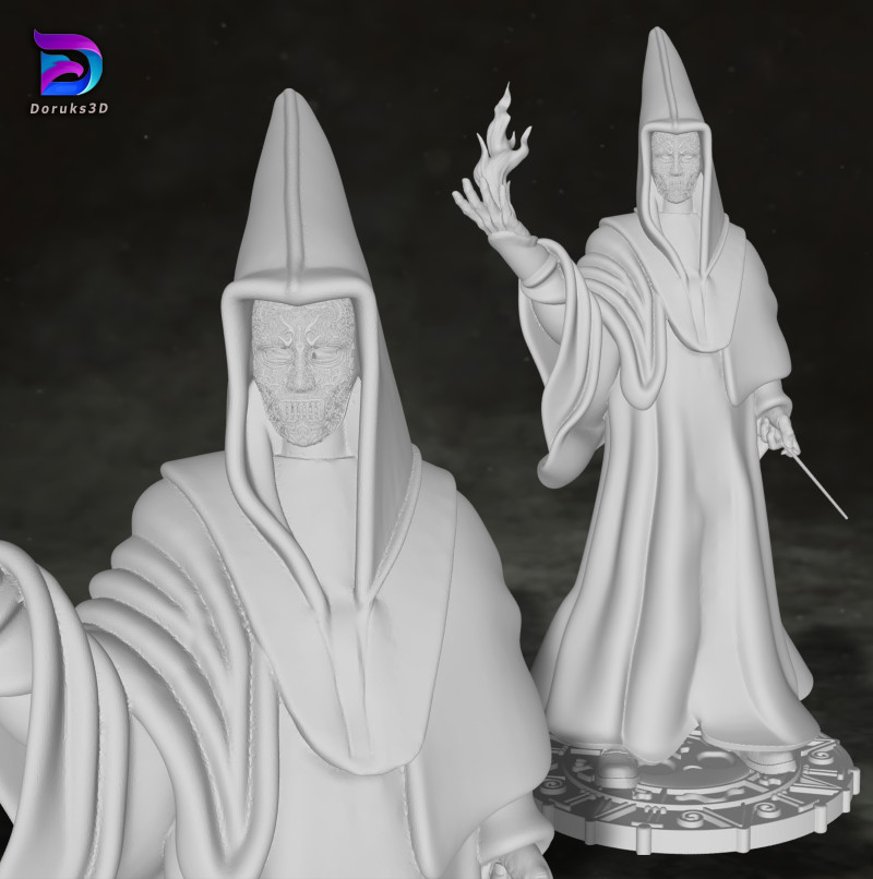 Death Eaters Harry Potter Action Figures Custom Action 3D print model Modèles 3D en vedette .c4d .max .obj .3ds .fbx .stl .blend