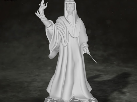 Death Eaters Harry Potter Action Figures Custom Action 3D print model 3Dプリントモデル