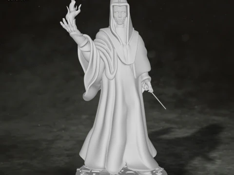 Death Eaters Harry Potter Action Figures Custom Action 3D print model 3D Print Model