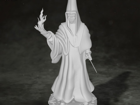 Death Eaters Harry Potter Action Figures Custom Action 3D print model 3Dプリントモデル