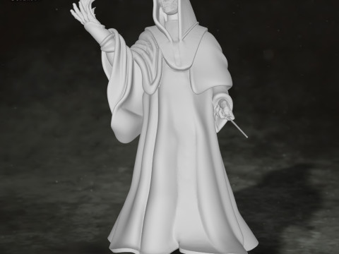 Death Eaters Harry Potter Action Figures Custom Action 3D print model 3Dプリントモデル