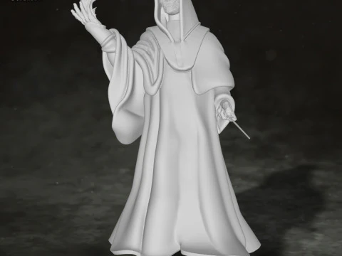 Death Eaters Harry Potter Action Figures Custom Action 3D print model 3D Print Model