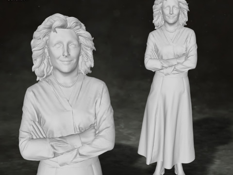 Petunia Dursley Harry Potter Action Figures Custom Action 3D print model Model do druku 3D