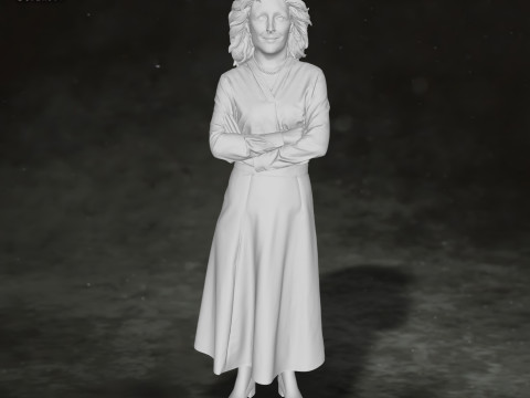 Petunia Dursley Harry Potter Action Figures Custom Action 3D print model Modello di stampa 3D