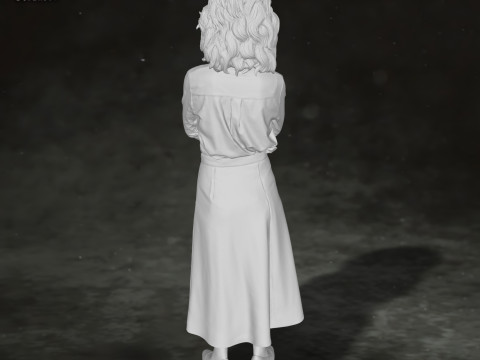 Petunia Dursley Harry Potter Action Figures Custom Action 3D print model Modello di stampa 3D
