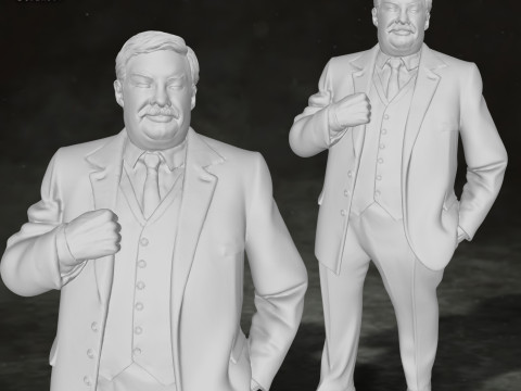 Petunia Dursley Harry Potter Action Figures Custom Action 3D print model 3D 打印模型