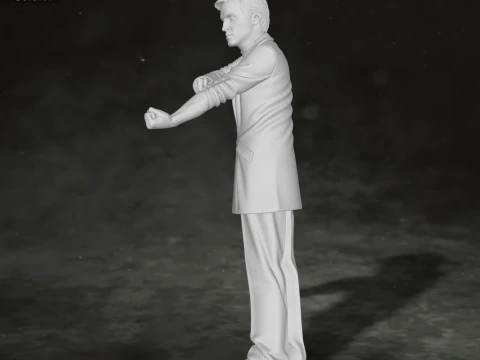 Draco Malfoy Harry Potter Action Figures Custom 3D print model 3D Print Model