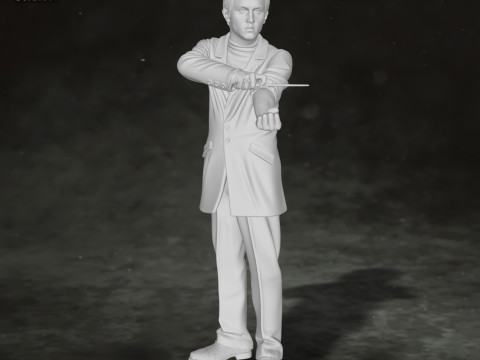 Draco Malfoy Harry Potter Action Figures Custom 3D print model 3D Принт Модель