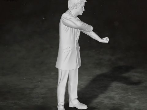 Draco Malfoy Harry Potter Action Figures Custom 3D print model 3D Принт Модель