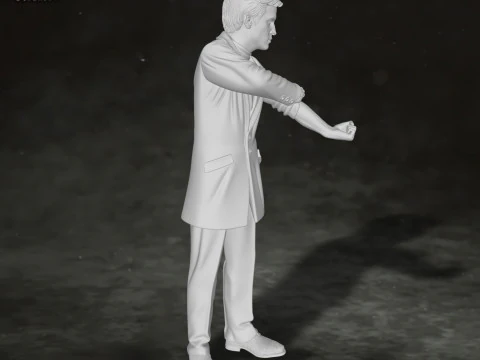 Draco Malfoy Harry Potter Action Figures Custom 3D print model 3D Print Model