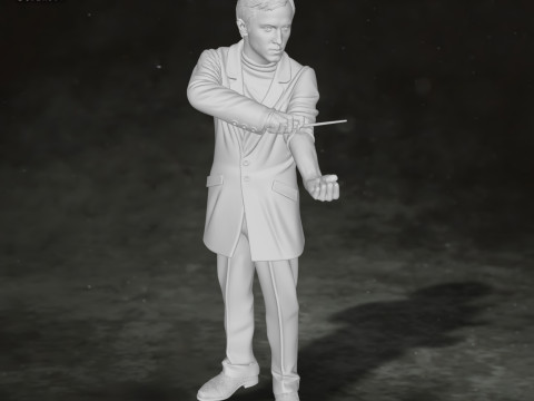 Draco Malfoy Harry Potter Action Figures Custom 3D print model 3D Принт Модель