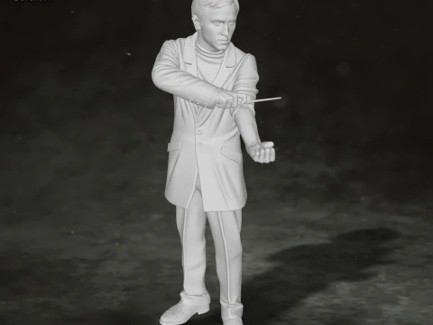 Draco Malfoy Harry Potter Action Figures Custom 3D print model 3D Print Model