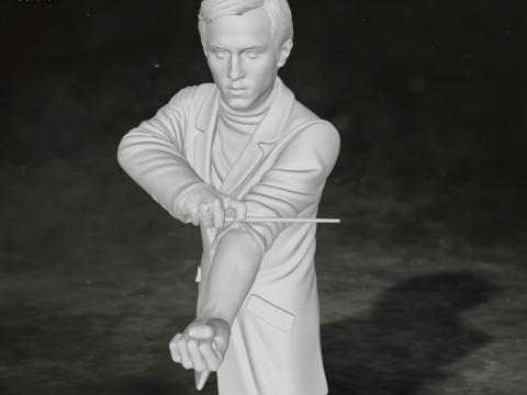 Draco Malfoy Harry Potter Action Figures Custom 3D print model 3D Принт Модель