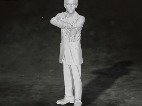 Draco Malfoy Harry Potter Action Figures Custom 3D print model 3D Принт Модель