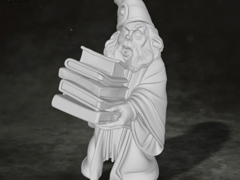 Filius Flitwick 教授哈利波特定制 3D 打印模型 3D 打印模型 3D 打印模型