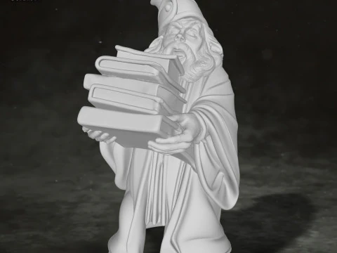 Professor Filius Flitwick Harry Potter Custom 3D Print Model 3D print model 3D Print Model
