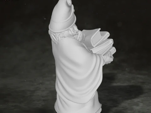 Professor Filius Flitwick Harry Potter Custom 3D Print Model 3D print model 3D Print Model