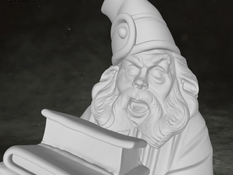 Filius Flitwick 教授哈利波特定制 3D 打印模型 3D 打印模型 3D 打印模型