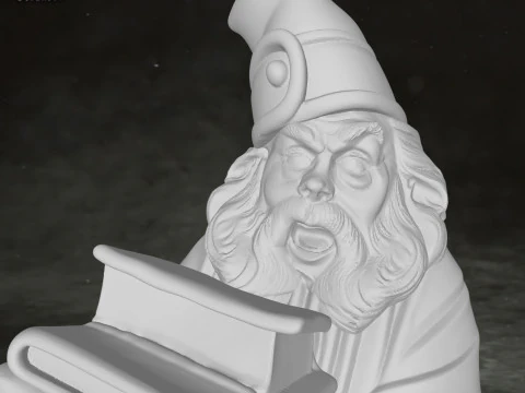 Professor Filius Flitwick Harry Potter Custom 3D Print Model 3D print model 3D Print Model