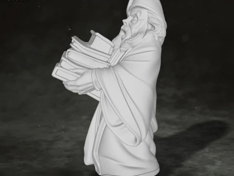 Professor Filius Flitwick Harry Potter Custom 3D Print Model 3D print model 3D Print Model