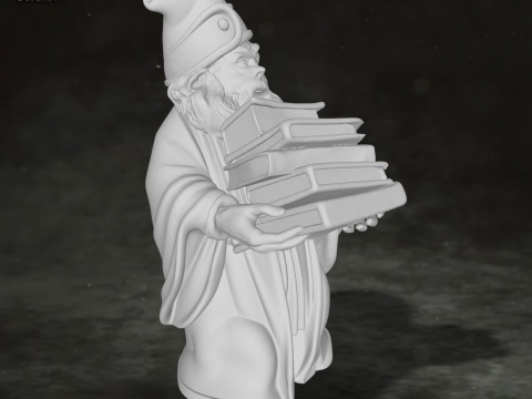 Filius Flitwick 教授哈利波特定制 3D 打印模型 3D 打印模型 3D 打印模型