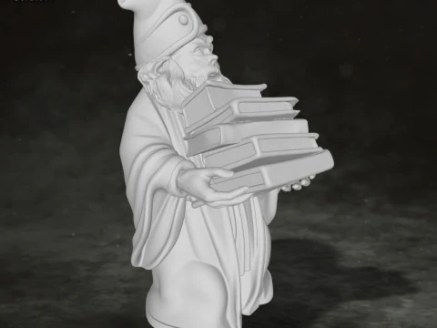 Professor Filius Flitwick Harry Potter Custom 3D Print Model 3D print model 3D Print Model
