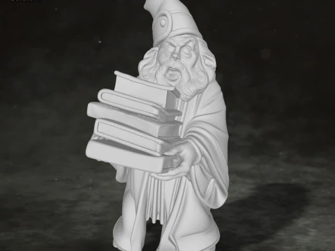 Professor Filius Flitwick Harry Potter Custom 3D Print Model 3D print model 3D Print Model
