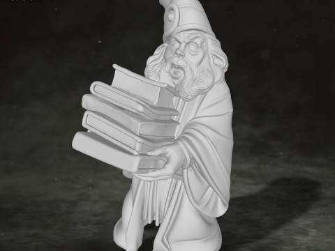 Filius Flitwick 教授哈利波特定制 3D 打印模型 3D 打印模型 3D 打印模型