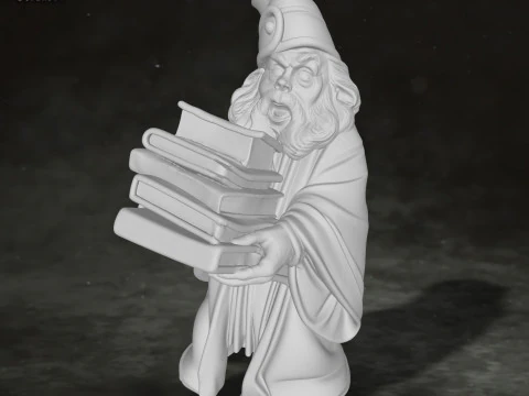 Professor Filius Flitwick Harry Potter Custom 3D Print Model 3D print model 3D Print Model