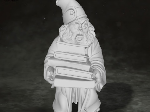Filius Flitwick 教授哈利波特定制 3D 打印模型 3D 打印模型 3D 打印模型