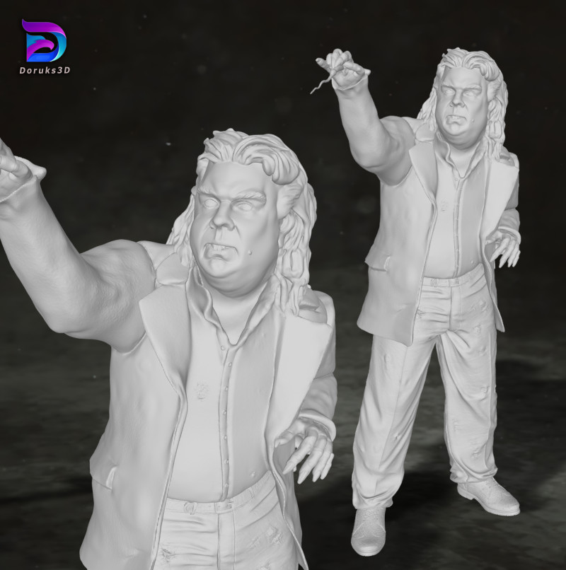 Peter Pettigrew Harry Potter Aangepast 3D-printmodel 3D-printmodel 3D printmodel .c4d .max .obj .3ds .fbx .stl .blend