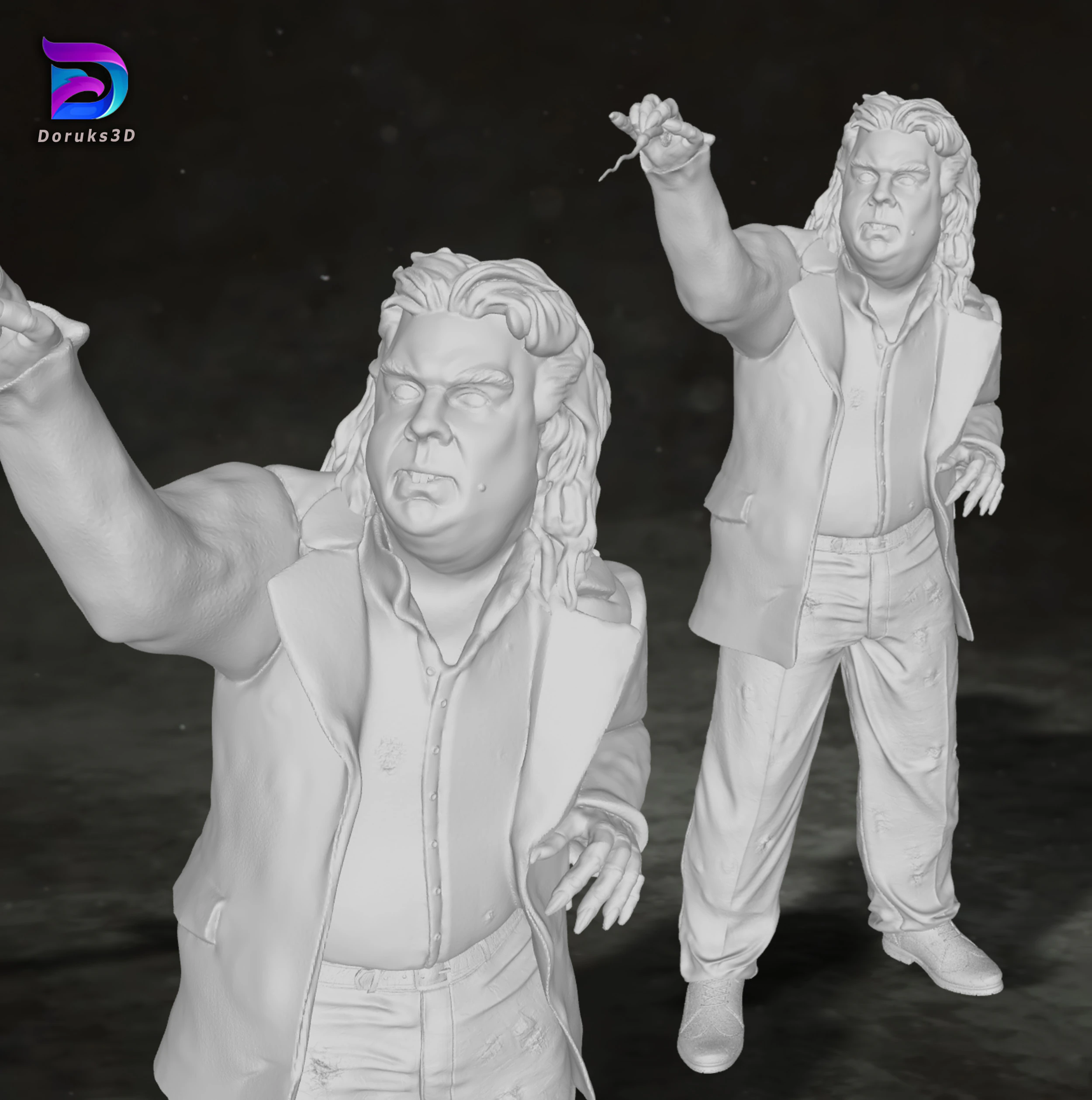 Peter Pettigrew Harry Potter Custom 3D Print Model 3D print model 3D Print Model .c4d .max .obj .3ds .fbx .stl .blend 