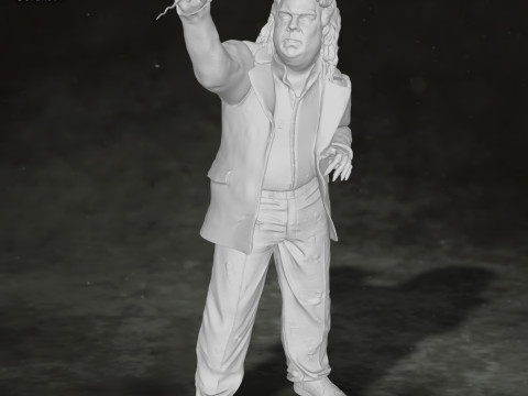 Peter Pettigrew Harry Potter Aangepast 3D-printmodel 3D-printmodel 3D printmodel