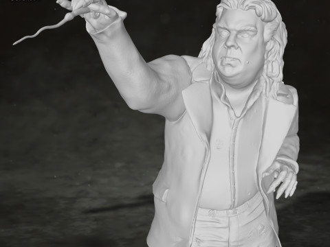 Peter Pettigrew Harry Potter Aangepast 3D-printmodel 3D-printmodel 3D printmodel