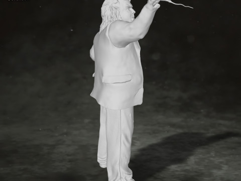 Peter Pettigrew Harry Potter Aangepast 3D-printmodel 3D-printmodel 3D printmodel