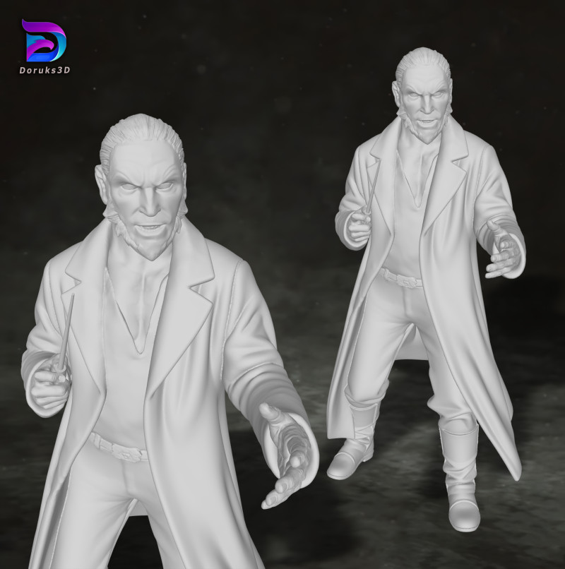 Fenrir Greyback Harry Potter Figurka Niestandardowy model do druku 3D Model do druku 3D Model do druku 3D .c4d .max .obj .3ds .fbx .stl .blend 