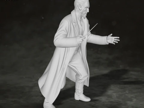 Fenrir Greyback Harry Potter Action Figure Custom 3D Print Model 3D print model 3D Print Model