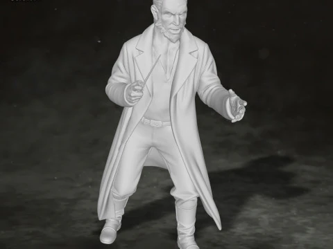 Fenrir Greyback Harry Potter Action Figure Custom 3D Print Model 3D print model 3D Print Model