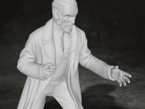 Fenrir Greyback Harry Potter Figurka Niestandardowy model do druku 3D Model do druku 3D Model do druku 3D