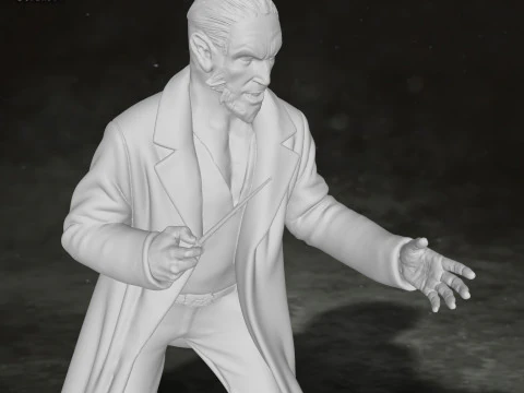 Fenrir Greyback Harry Potter Action Figure Custom 3D Print Model 3D print model 3D Print Model