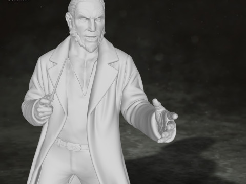 Fenrir Greyback Harry Potter Figurka Niestandardowy model do druku 3D Model do druku 3D Model do druku 3D