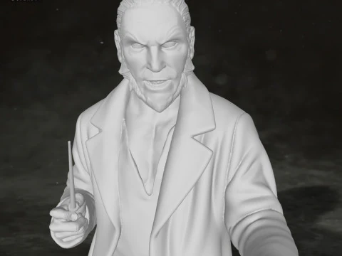 Fenrir Greyback Harry Potter Action Figure Custom 3D Print Model 3D print model 3D Print Model
