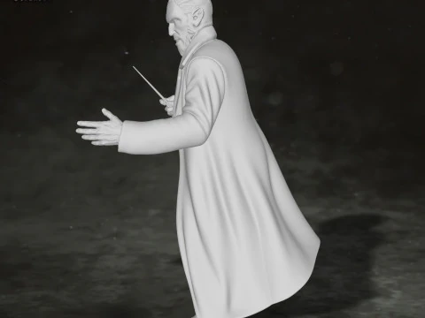 Fenrir Greyback Harry Potter Action Figure Custom 3D Print Model 3D print model 3D Print Model